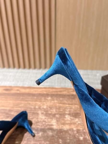Alaia Flip Flops 6.5cm Women's Blue