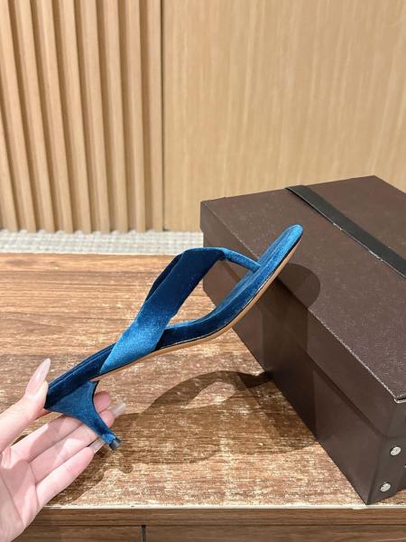 Alaia Flip Flops 6.5cm Women's Blue