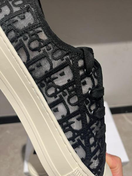DIOR Walk'n'Dior Low top Skateboard Shoes Women's Black