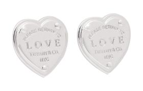 TIFFANY & CO. Silver Earrings Women's Silver