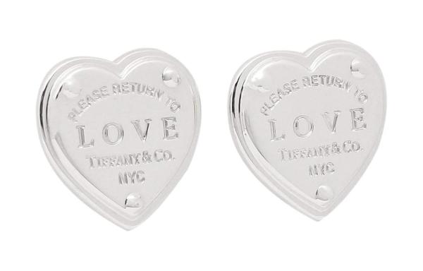 TIFFANY & CO. Silver Earrings Women's Silver