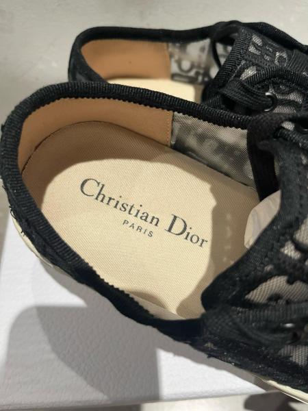 DIOR Walk'n'Dior Low top Skateboard Shoes Women's Black