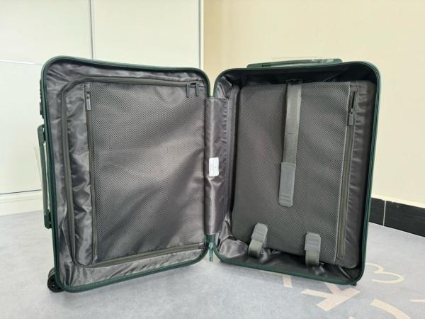 RIMOWA Polycarbonate Trolley Bag 22 Inch Unisex Ze Green L44*W24*H56cm