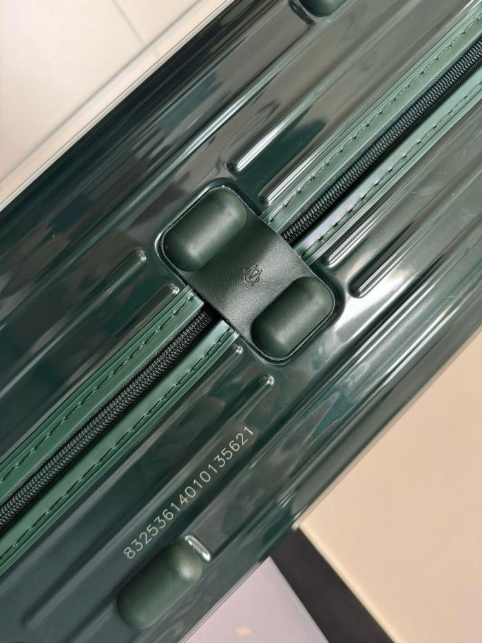 RIMOWA Polycarbonate Trolley Bag 22 Inch Unisex Ze Green L44*W24*H56cm
