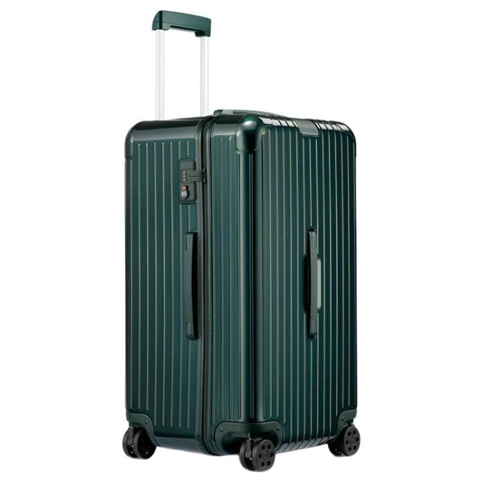 RIMOWA ESSENTIAL Polycarbonate Trolley Bag 31 Inch Unisex Green Polished L37*W41*H73cm