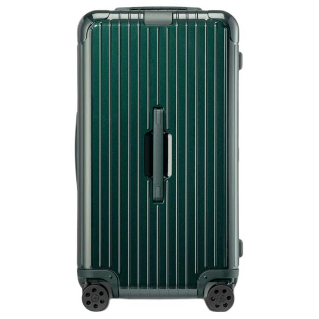 RIMOWA ESSENTIAL Polycarbonate Trolley Bag 31 Inch Unisex Green Polished L37*W41*H73cm