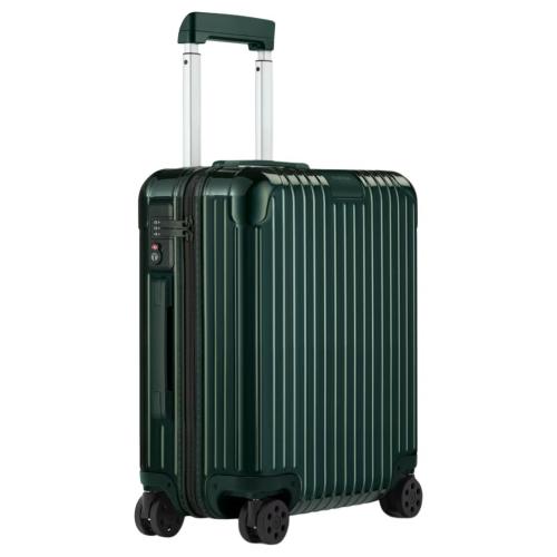 RIMOWA Polycarbonate Trolley Bag 22 Inch Unisex Ze Green L44*W24*H56cm