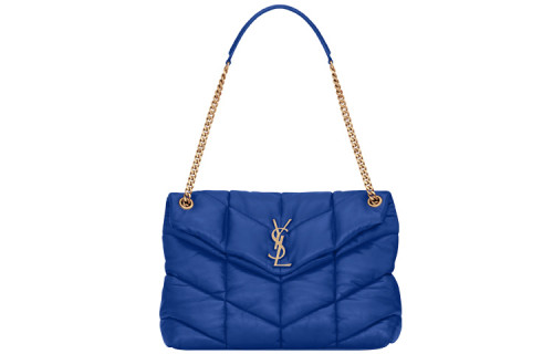 SAINT LAURENT PUFFER Shoulder Bags 577475-1EL07-4331 size L35*W13.5*H23cm