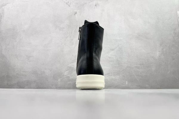 RICK OWENS Luxor Jumbo Lace Padded Sneaks Black Milk Women's