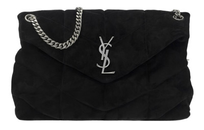SAINT LAURENT PUFFER Shoulder Bags 577475-1U810-1000 size L35*W13.5*H23cm