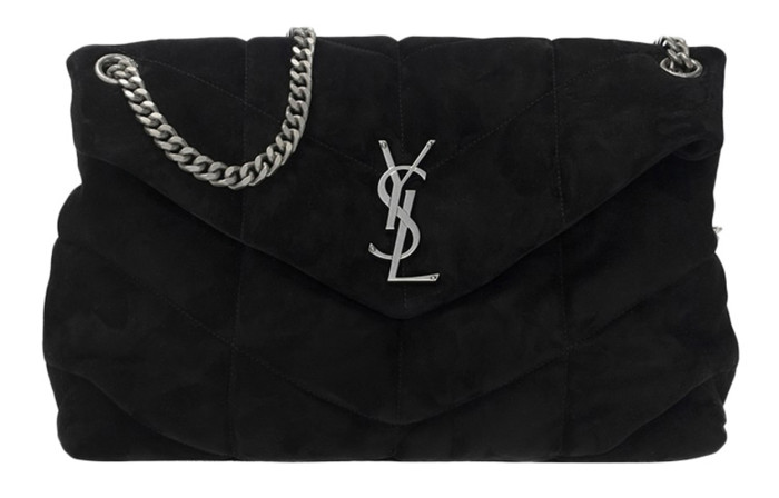 SAINT LAURENT PUFFER Shoulder Bags 577475-1U810-1000 size L35*W13.5*H23cm