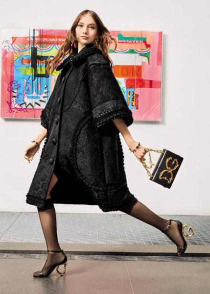 Dolce & Gabbana Nappa leather sandals with baroque DG detail