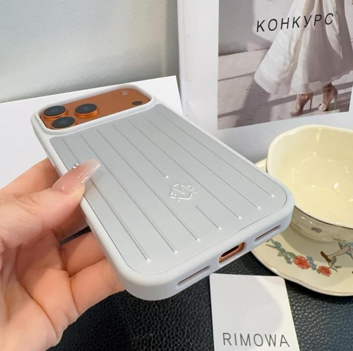 RIMOWA iPhone Cases Silver Case for iPhone 17
