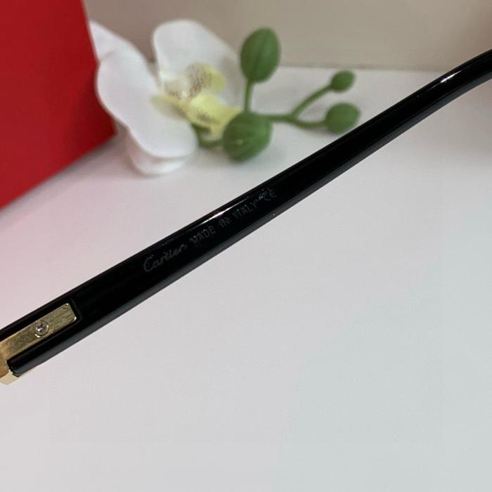 Cartier Frameless Rectangular Sunglasses