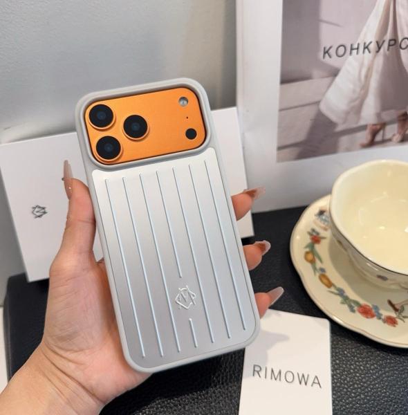 RIMOWA iPhone Cases Silver Case for iPhone 17