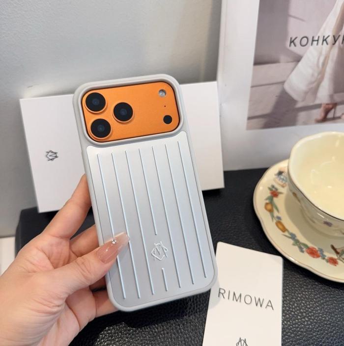 RIMOWA iPhone Cases Silver Case for iPhone 17