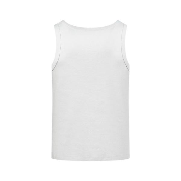 Prada triangle-logo cotton tank top