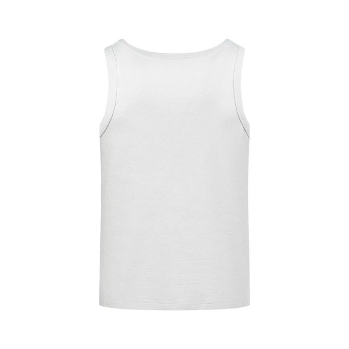 Prada triangle-logo cotton tank top