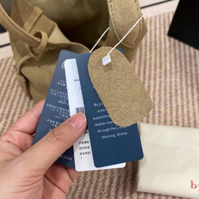 Polo Ralph Lauren Polo Play Leather Handbag Small Women's Cashews Color 3616857279116 size L26.5*W14*H19.5cm