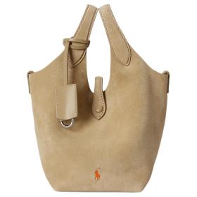 Polo Ralph Lauren Polo Play Leather Handbag Small Women's Cashews Color 3616857279116 size L26.5*W14*H19.5cm