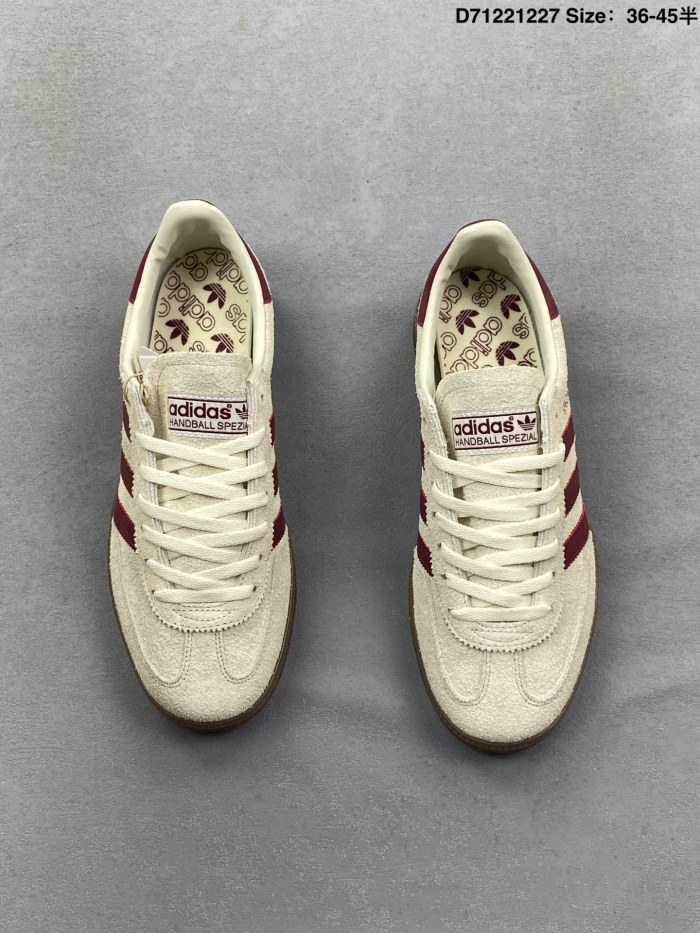 adidas Handball Spezial Off White Collegiate Burgundy