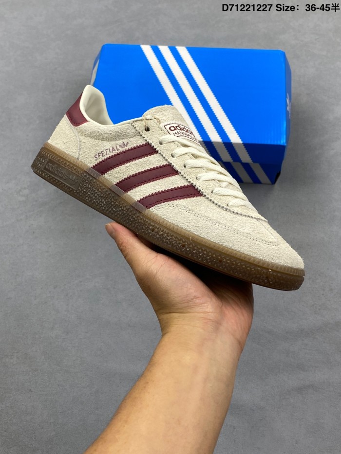 adidas Handball Spezial Off White Collegiate Burgundy