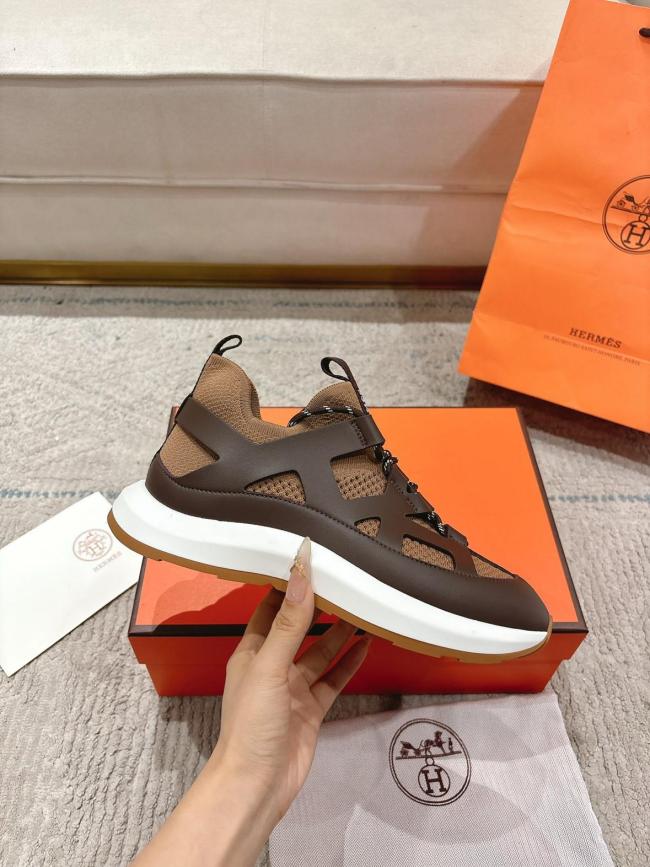 HERMES Katana Low top Casual Shoes Men's