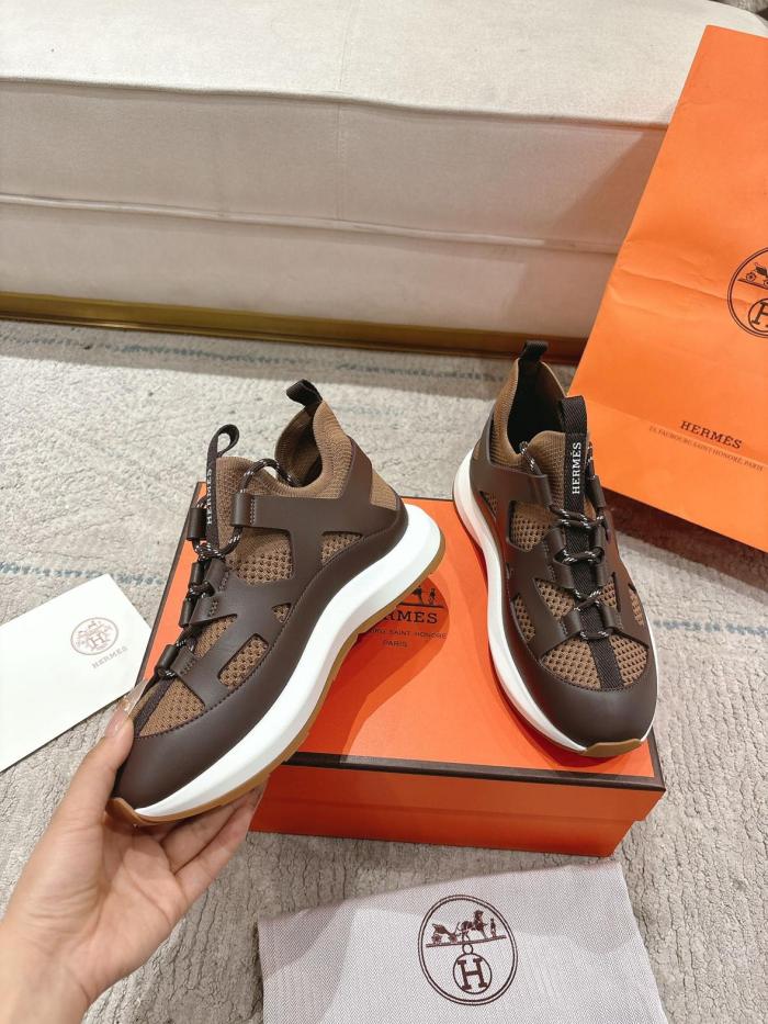 HERMES Katana Low top Casual Shoes Men's