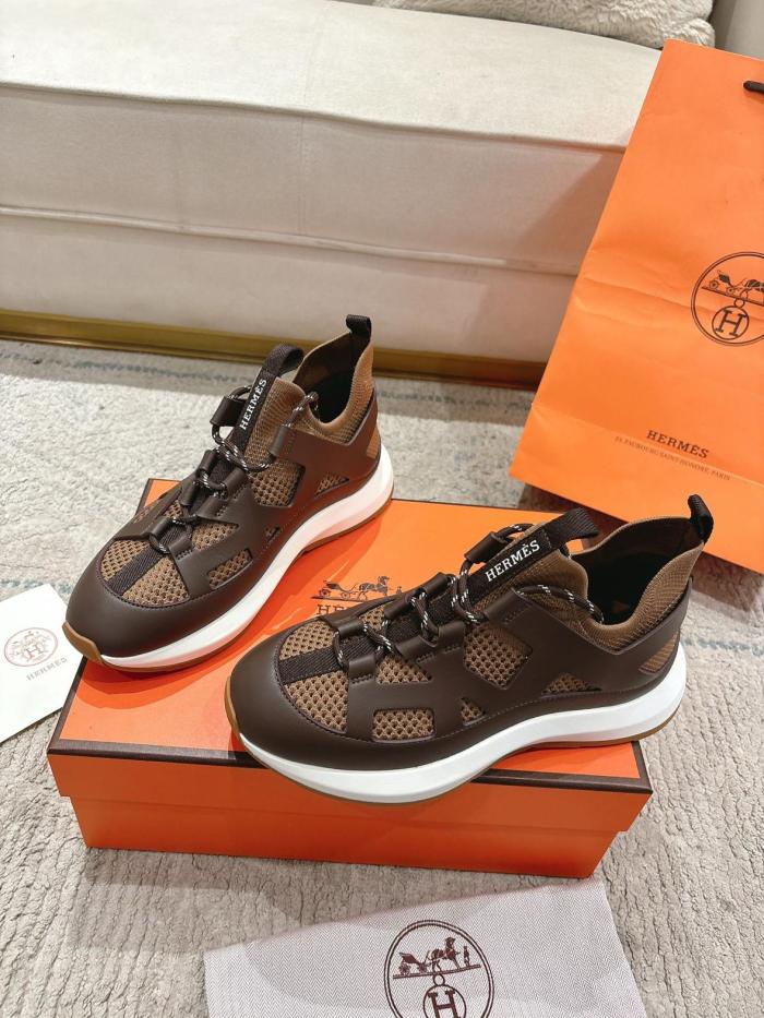 HERMES Katana Low top Casual Shoes Men's