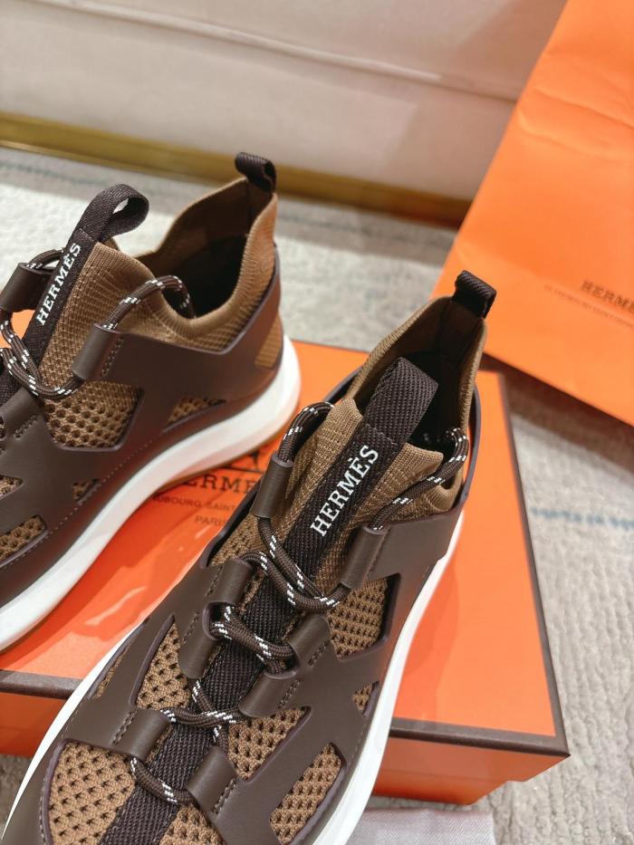 HERMES Katana Low top Casual Shoes Men's