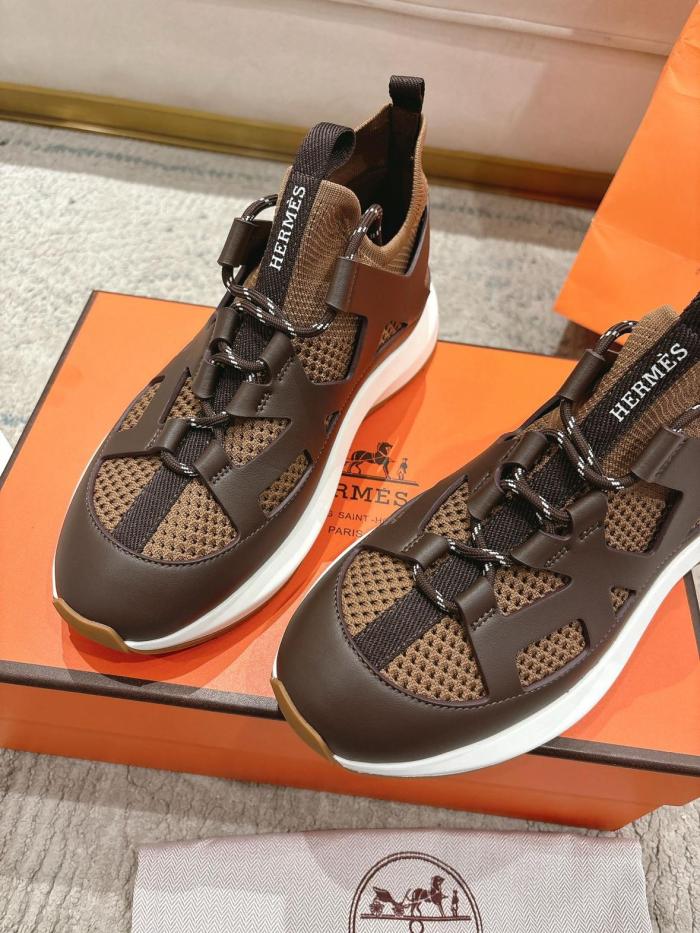 HERMES Katana Low top Casual Shoes Men's