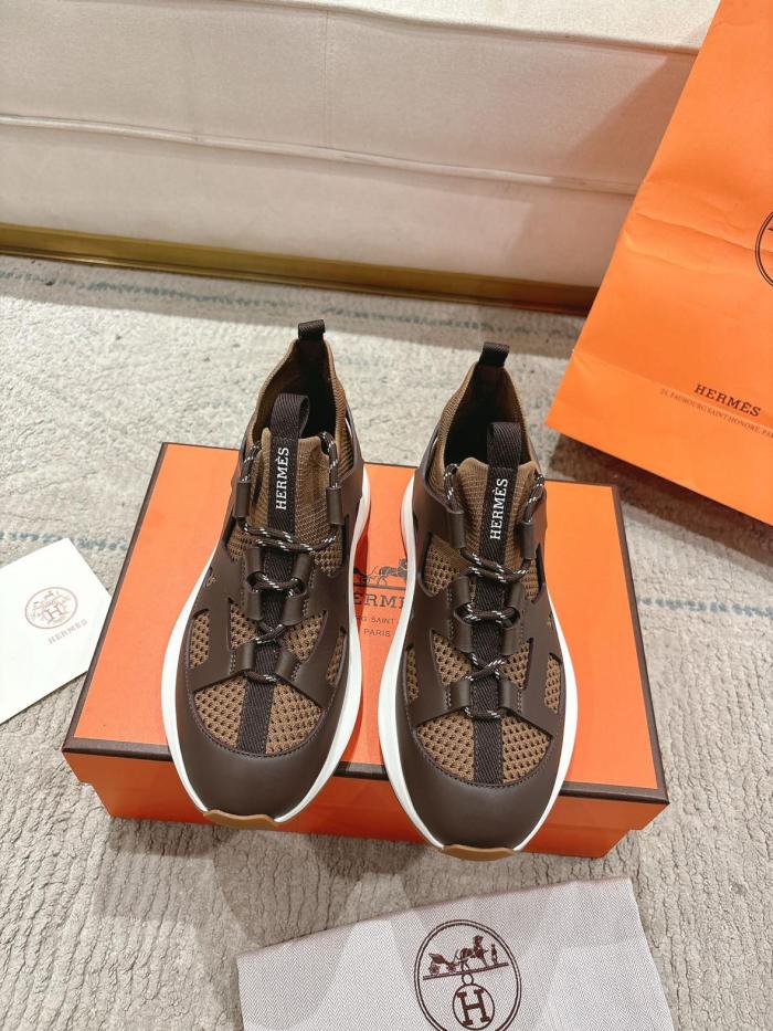 HERMES Katana Low top Casual Shoes Men's