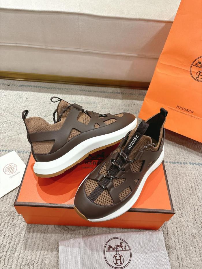 HERMES Katana Low top Casual Shoes Men's