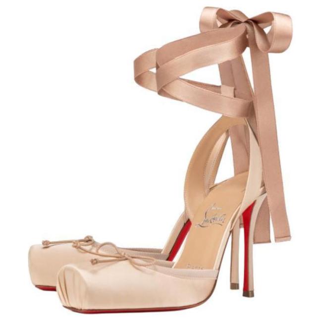 Christian Louboutin CHRISLV Cassia Slim Heel High Heels 10cm Women's Pink