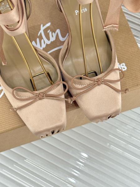 Christian Louboutin CHRISLV Cassia Slim Heel High Heels 10cm Women's Pink