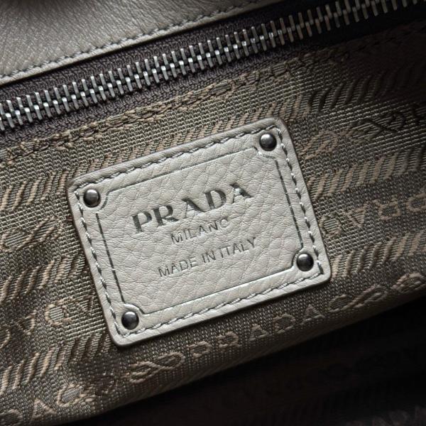 PRADA Deerskin Shoulder Bag Large Women's Clay 1BC280_2HIK_F0572_V_OOO size L36cm W11cm H20cm