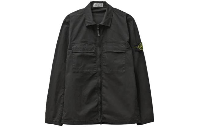 STONE ISLAND Jacket Men's Black