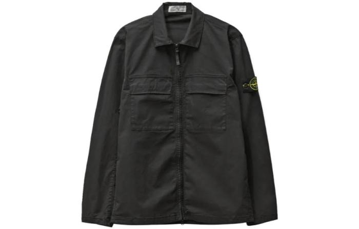 STONE ISLAND Jacket Men's Black