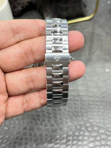 PATEK PHILIPPE NAUTILUS Automatic Mechanical Movement Unisex Watch 40mm Blue Dial