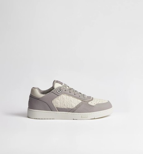 DIOR B27 Uptown Low top Skateboard Shoes Men's Gray & Cream