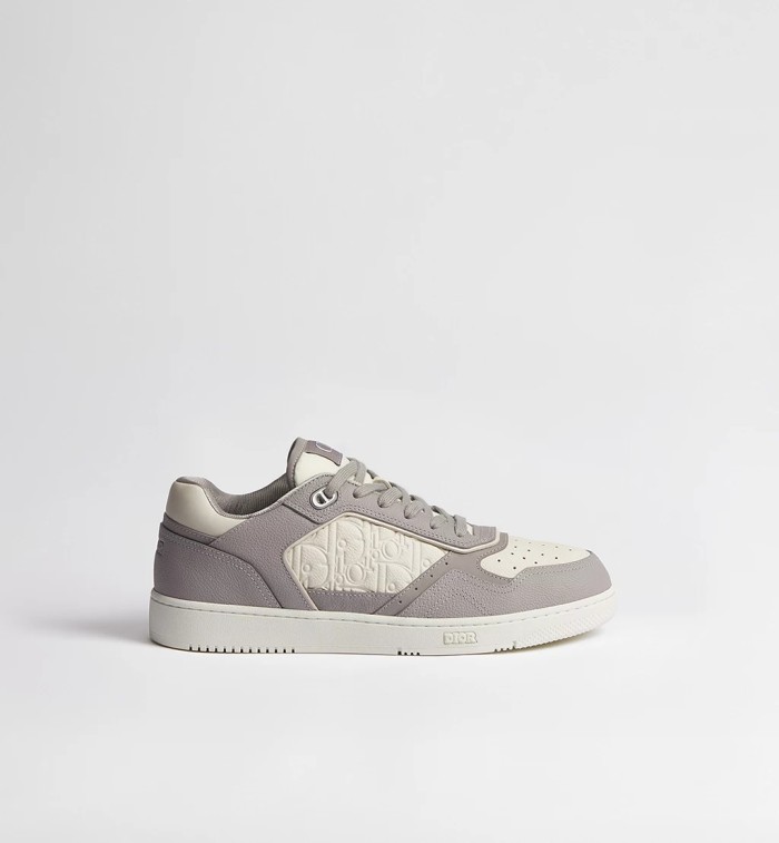 DIOR B27 Uptown Low top Skateboard Shoes Men's Gray & Cream