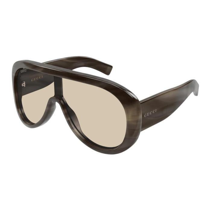 Gucci oversized pilot sunglasses