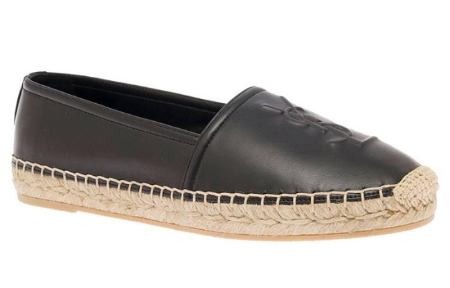 Saint Laurent logo-motif espadrilles Women's