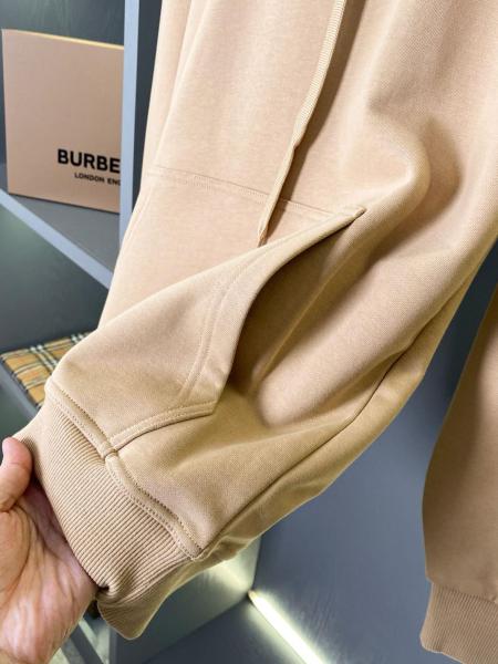 Burberry Logo Detailed Drawstring Hoodie