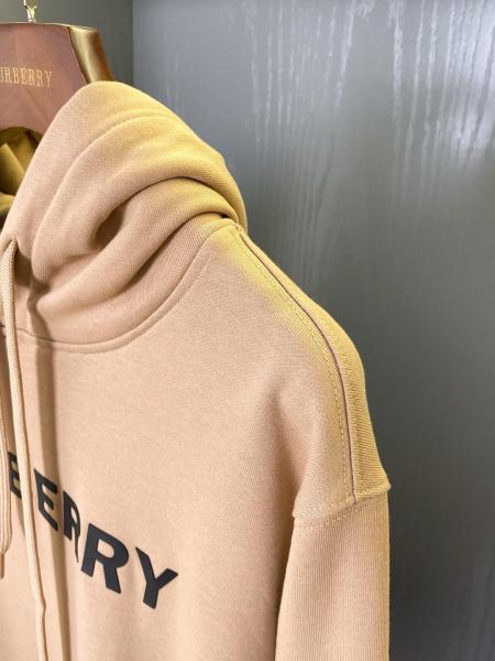 Burberry Logo Detailed Drawstring Hoodie