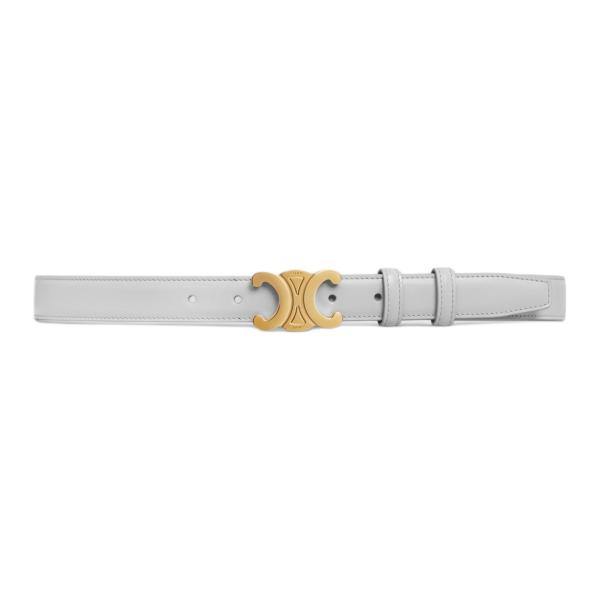 CELINE Medium Triomphe Belt In Taurillon Leather Width: 2.5CM