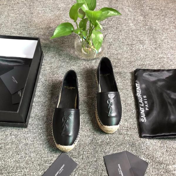 Saint Laurent logo-motif espadrilles Women's