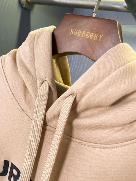 Burberry Logo Detailed Drawstring Hoodie