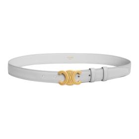 CELINE Medium Triomphe Belt In Taurillon Leather Width: 2.5CM