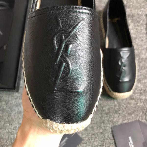 Saint Laurent logo-motif espadrilles Women's
